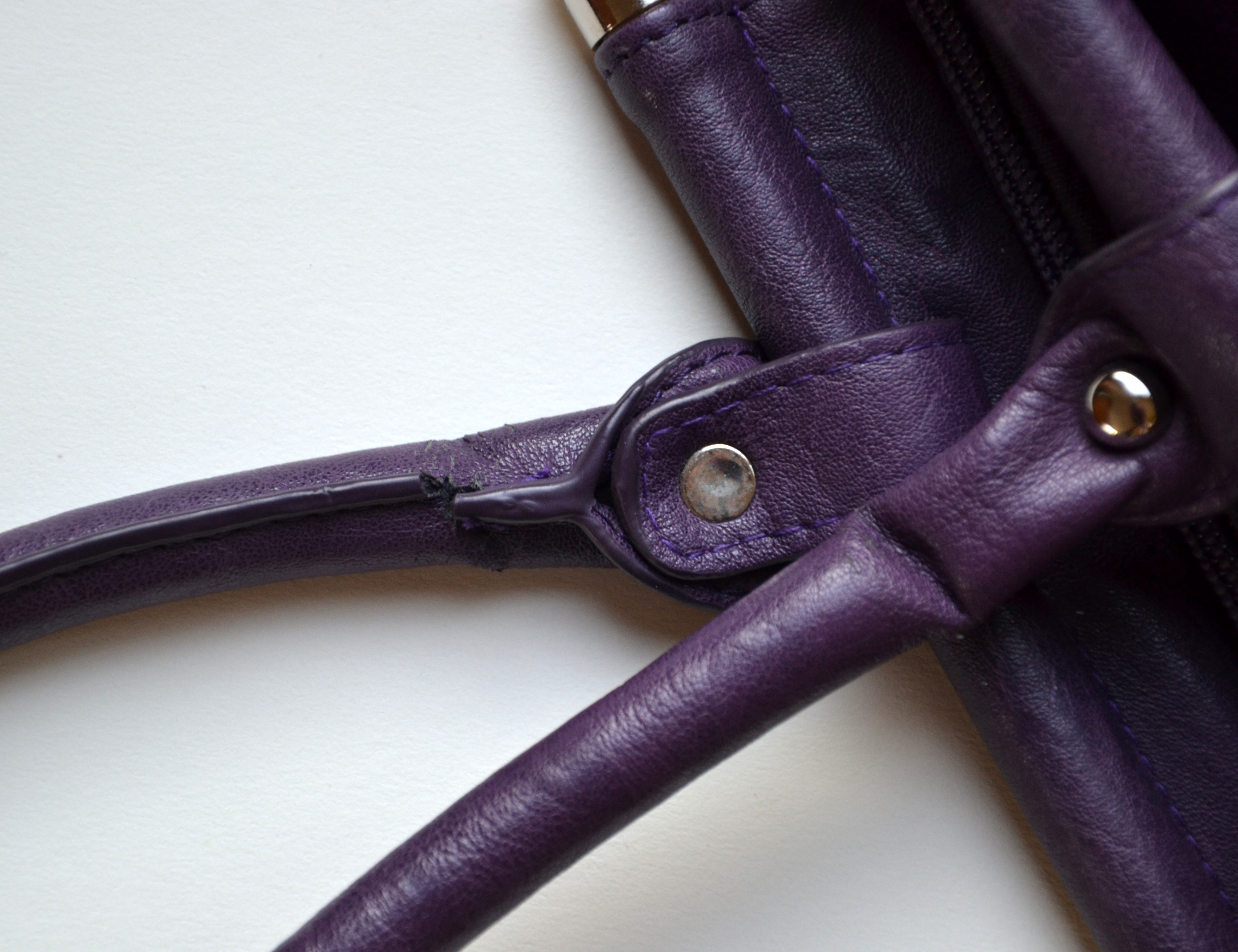 Repairing a Broken Leather Purse Strap?